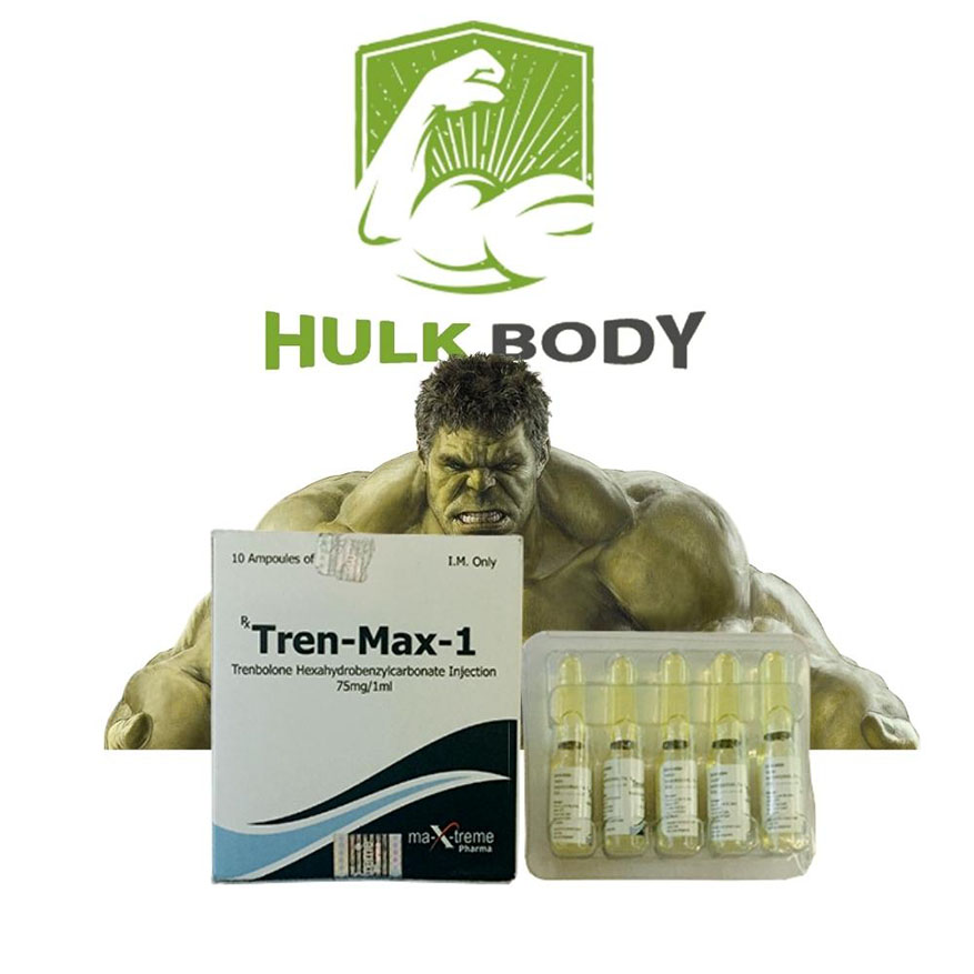 Tren-Max-1 10 ampoules/box (75mg/ml)