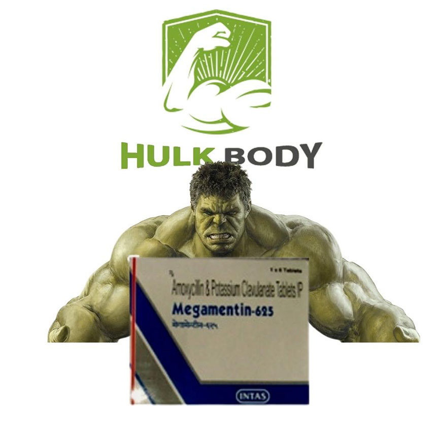 Megamentin 625 mg (6 capsules)