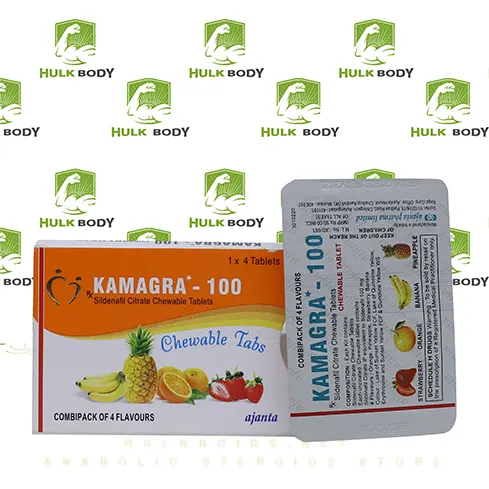 Kamagra Chewable 100mg (4 pills)