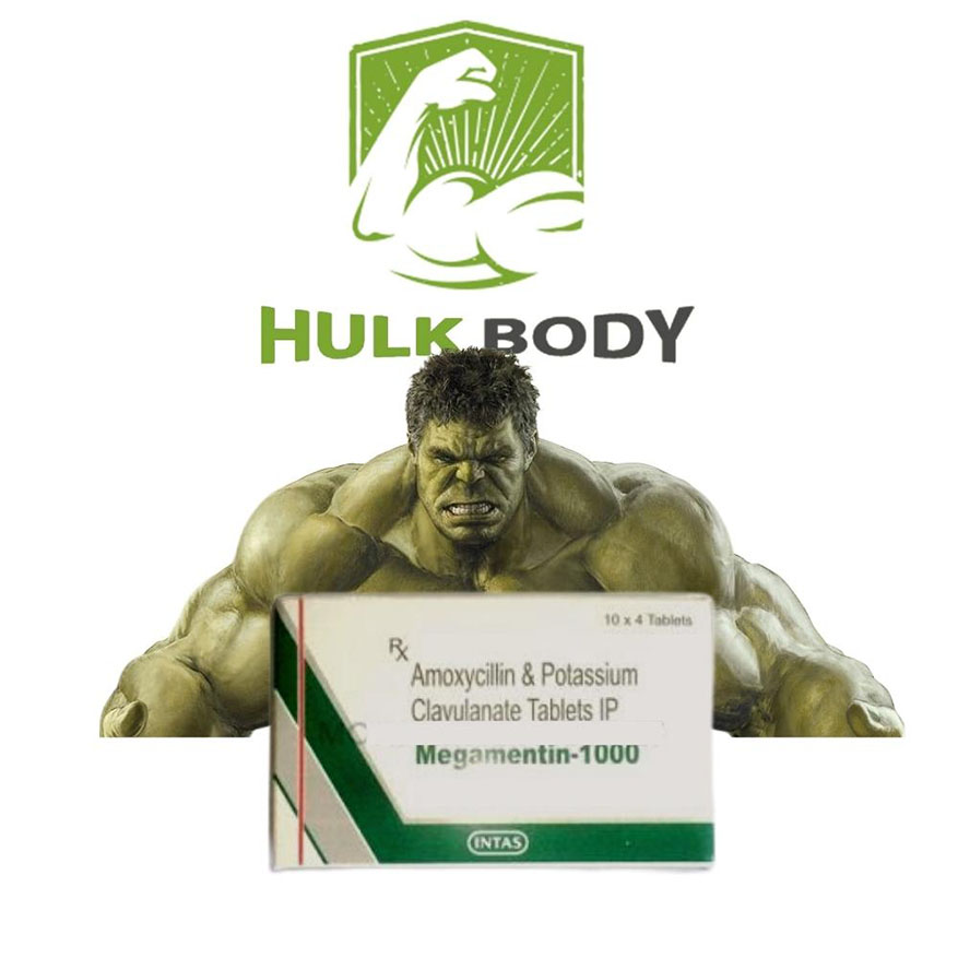 Megamentin 1000 mg (4 capsules)