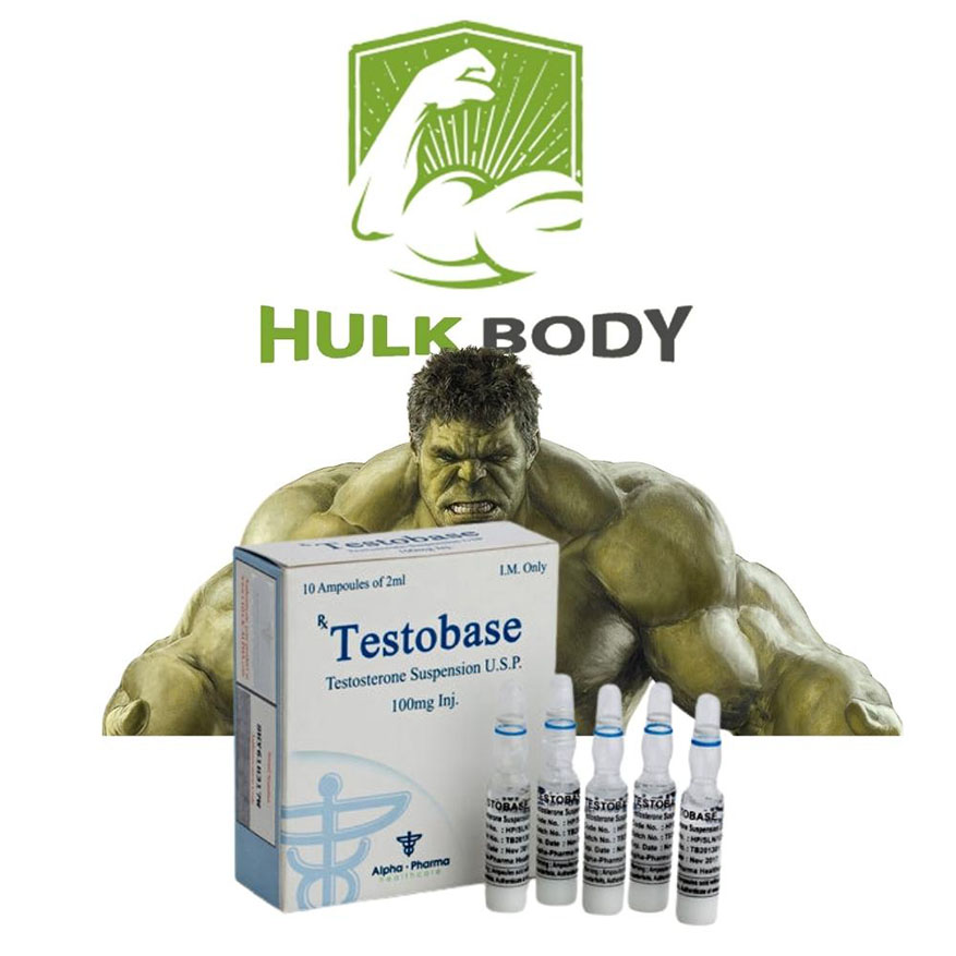 Testobase 10 ampoules (100mg/ml)