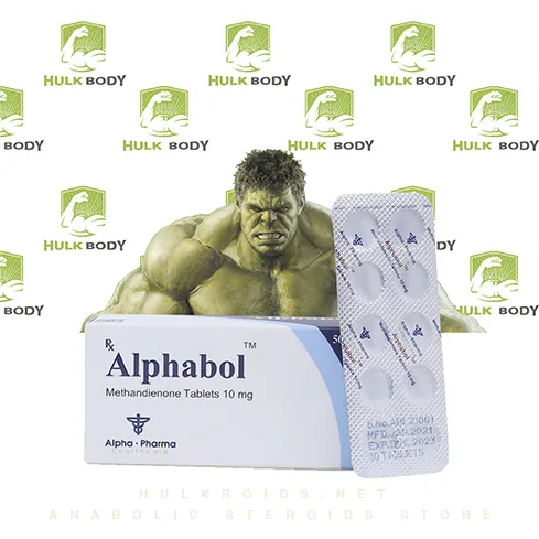 Alphabol 10mg (50 pills)